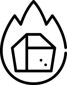 Burning Coal Outline Icon Svg Set, Free Vectors File